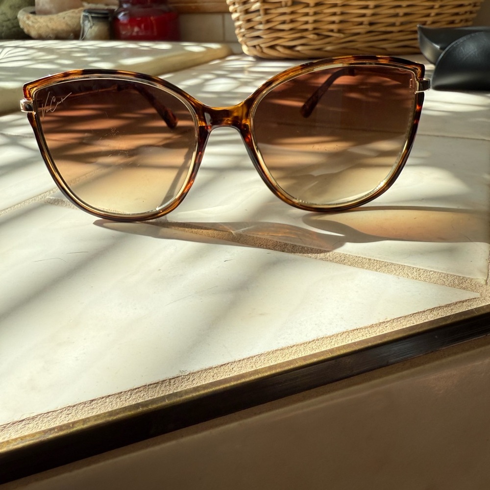 Vince Camuto Brown Tortoise Sunglasses